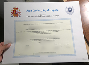 Universidad de Málaga Titulo Buy a diploma in Spain