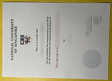 新加坡国立大学文凭， National univeisty of singapore degree